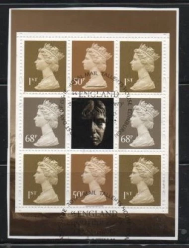 # NEW # GB 2003 Perfect Coronation Prestige booklet pane from DX31 used from FDC