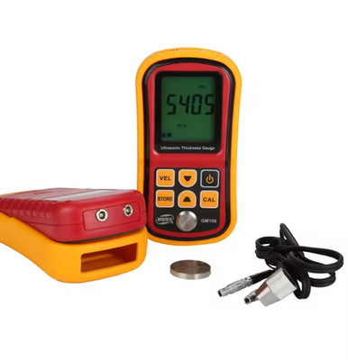 GM100 LCD Digital Ultrasonic Thickness Gauge Tester Depth Gauge Sound Velocity M