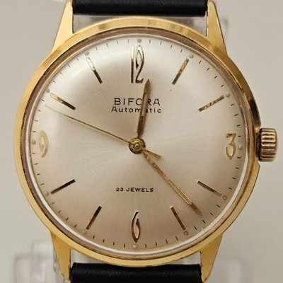 Vintage Herrenuhr ''BIFORA'' SELTEN Cal B 910 In House German Automatik 23J 1964