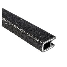 Edge Trim - Fits 3/16" Edge, 17/32 Leg Length, 25 Length - Dual Gripping