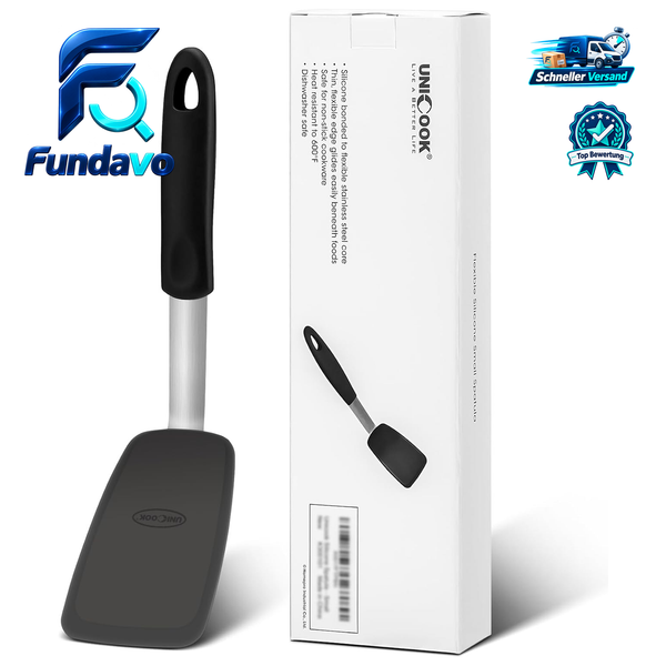 Pfannenwender Silikon 30Cm KüChenutensil HitzebestäNdig FüR Kochen Backen-image