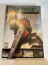 Machines Wired For War Instruction Booklet Manual Only ACCLAIM