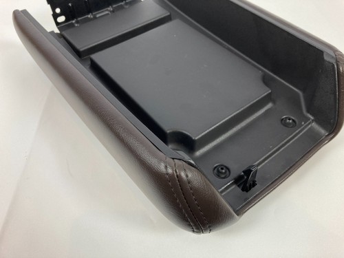 07-16 Acadia Enclave Traverse Center Console Armrest Lid Cocoa Brown OEM - Picture 15 of 19