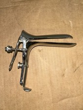 Vintage Medium Heitz, Inc. Stainless Steel Duckbill Graves Vaginal Speculum