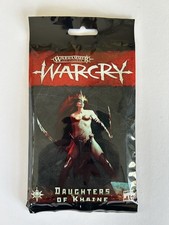 WARHAMMER AGE OF SIGMAR  WARCRY  DAUGHTERS OF KHAINE Card Pack  Sealed