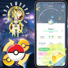 Pokémon - GO - P.T.C oder TRADE - Shiny Snom...