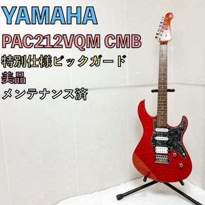 YAMAHA Pacifica212VQM PAC212V E-Gitarre rot schöner Zustand