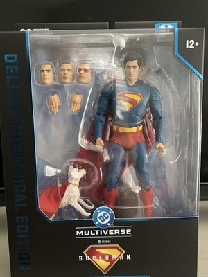 McFarlane DC Multiverse Superman With Krypto Figure Deluxe Theatrical Edition