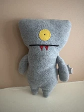 Ugly Dolls Wedgehead Gray 8" Little Uglys 2003 Vintage Pretty Ugly Plush Stuffed