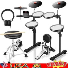 Electric Drum Set MK-0 PRO Beginners Quiet Pads Portable Outdoor Use Keyboard