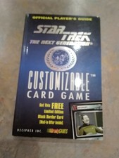 Star Trek TNG Official Player's Guide For CCG Plus Data Laughing