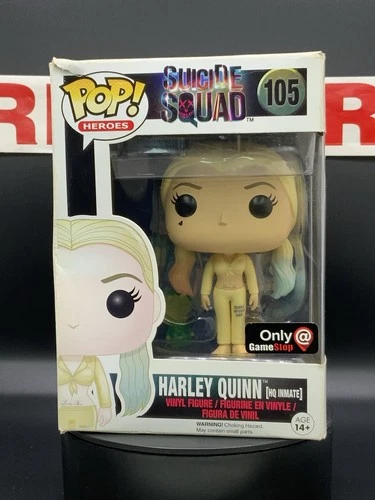 Funko Pop! Heroes: DC Universe #105 Harley Quinn (Inmate) GameStop (Exclusive)
