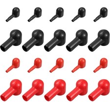 Universal Pack 20 Battery Terminal Boots Insulating Rubber Covers Cable Lug