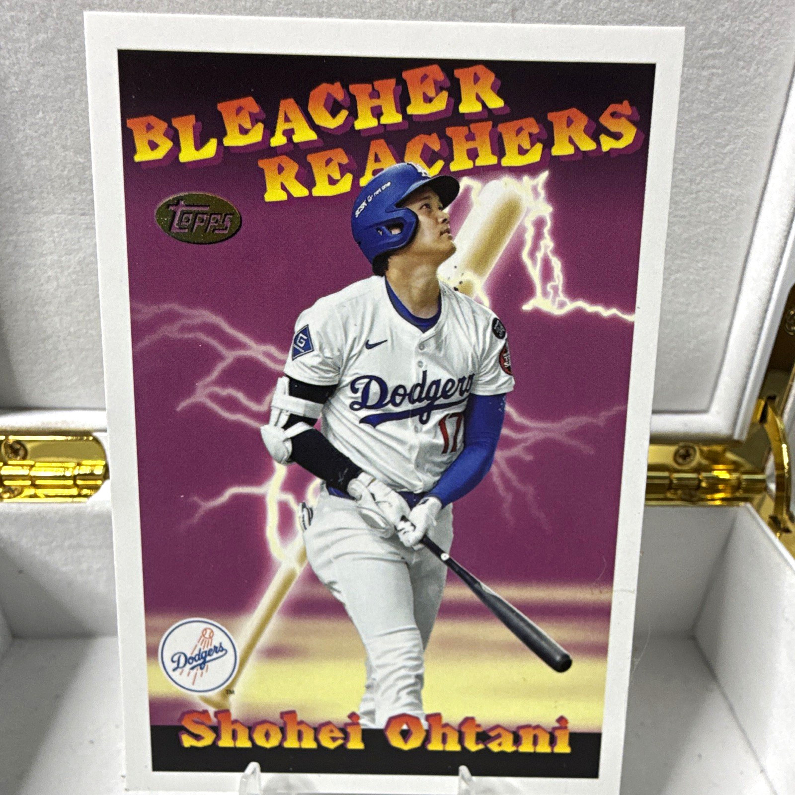 Shohei Ohtani #BR-1 Baseball Cards 2025 Topps Update Bleacher Reachers trading card — raw and PSA graded price guide
