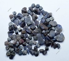 500 Cts Natural UNTREATED Tanzania Blue Tanzanite Uncut Certified Gem Rough Lot