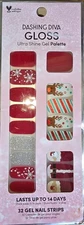 Dashing Diva Gloss  Ultra Shine Gel Nail Strips 32 nail strips NEW