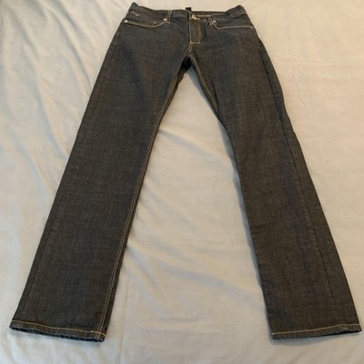 Ecko Unltd Jeans Mens 31x32 Blue Dark Wash Straight Leg Fit Cotton Denim Pants