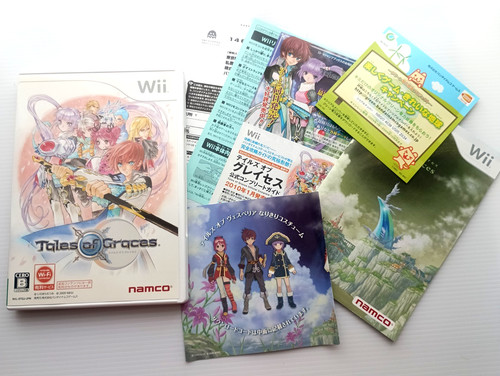 Tales of Graces Brand Nintendo Wii Bandai namco Games JAPAN Used item