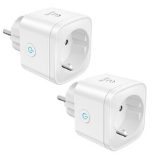 Smart WLAN Steckdose 16A 2er Pack Energieverbrauch Messen Fernsteuer