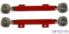 Spohn C10-605 08-09 Pontiac GTO Rear Toe Links Pair w Del Sphere Pivot Joint RED