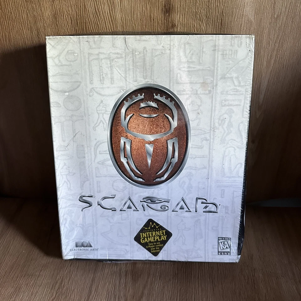 New & Sealed - Scarab by Electronic Arts - Big Box PC Game