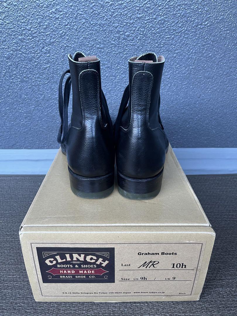 CLINCH Graham 多 Boots ブラック 9