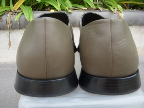 Fear of God Olive Eternal Convertible Leather Slipon Insole 11 1/2" Ital 44 US11 - Bild 4 von 23