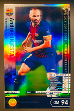 Panini Footista WCCF 17-18 2019 Best Eleven Andres Iniesta Barcelona rifrattore
