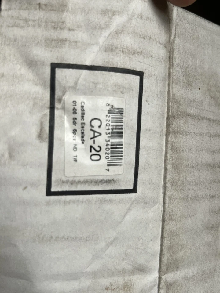 Cadillac Escalade 2002-2006 guardabarros de acero inoxidable rueda bien CA-20 Foto 3 de 3