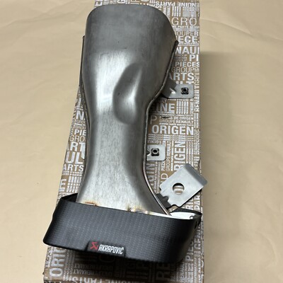 Original Renault Clio IV RS Akrapovic Carbon Exhaust Trim Endpipe