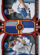 [DIGITAL] Topps Bunt - Kershaw Buehler - Tribute 23 S1 Red Dual Relic