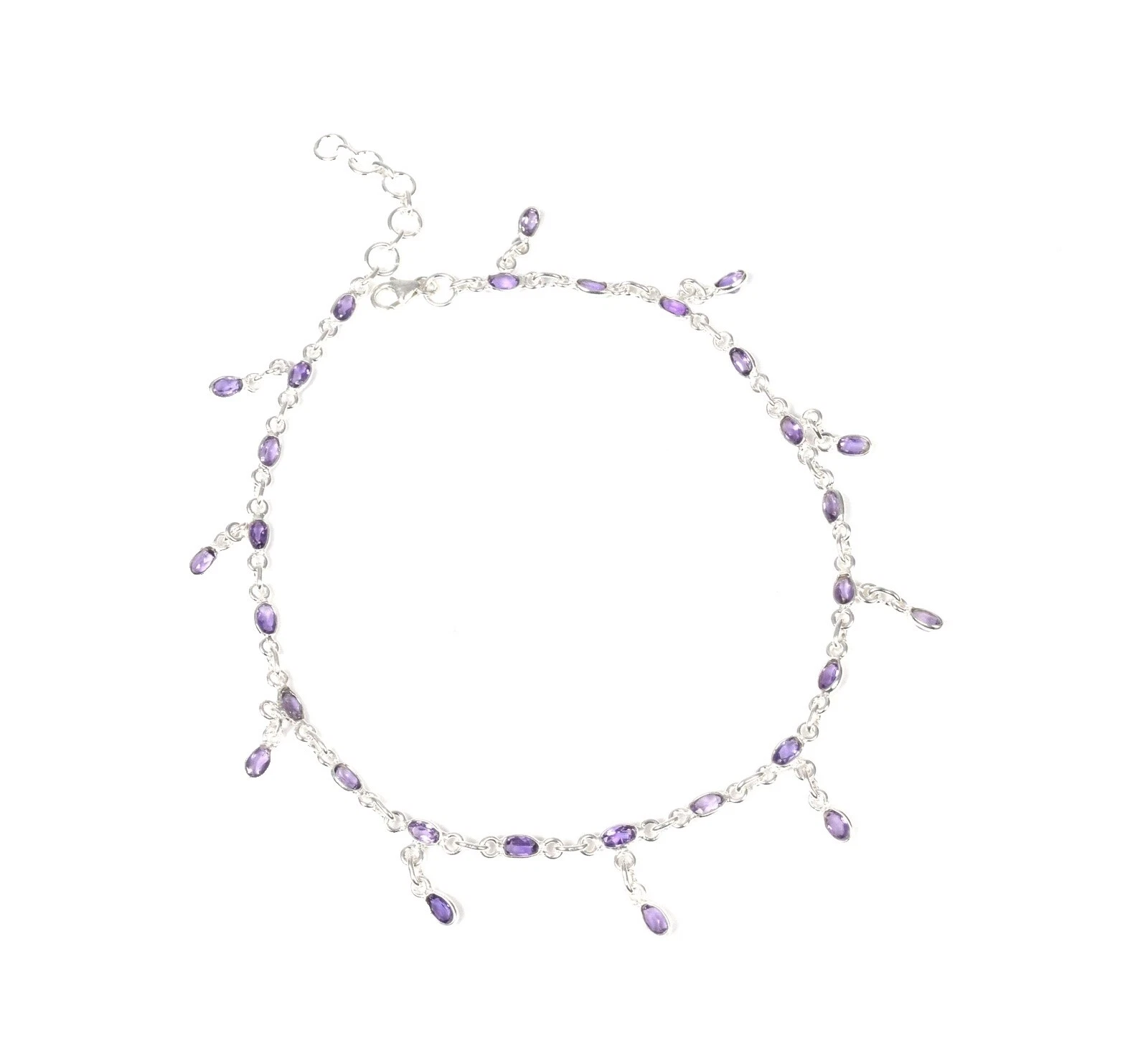 Amatista Fina tobilleras