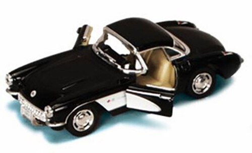 Chevy Corvette 1957 - Kinsmart 5316D - escala 1/34 coche de juguete modelo diecast (marca N) - Imagen 2 de 5