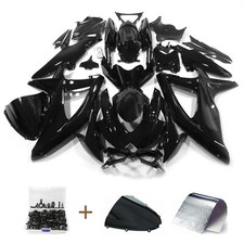 Glossy Black Fairing Kit Injection Bodywork For 2008-2010 Suzuki Gsxr600 Gsxr750