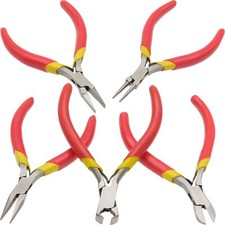 Jewelry Making Jewelers Tool 5pc Plier Set with Pouch