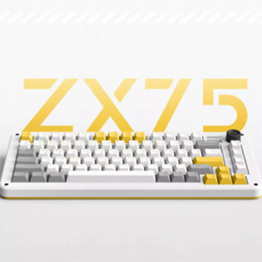 IQUNIX ZX75 Gravity Wave / Camping Life Wireless Mechanical Bluetooth Keyboard IQUNIX ZX75 Gravity Wave / Camping Life Wireless Mechanical Bluetooth Keyboard