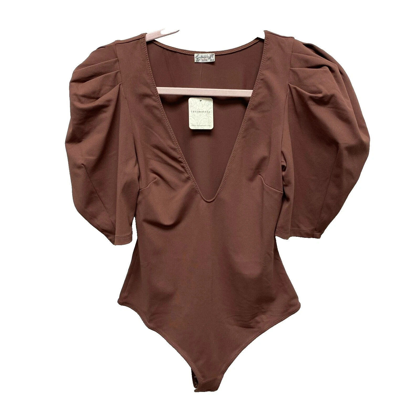 Free People Women's Solid Nylon Bodysuits