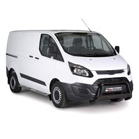 FrontbüGel Frontschutz FüR Ford Transit Custom L1 - L2 2012-2017 ø63 Schwarz