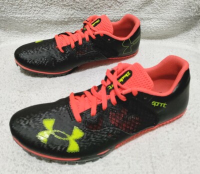 Under Armour Kick Sprint 4 Low Black Track & Field Spikes  display picture 2