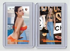 Maite Perroni rare MH Coin Cut #'d x/3 Tobacco card no. 528