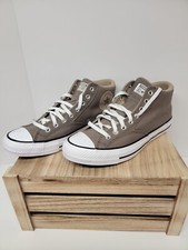 Converse Men's Taupe Brown Gray Chuck Taylor All Star Malden Street Mid sneaker