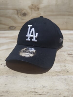 New Era Cap Herren MLB LA Dodgers Team Basic schwarz & weiß 9FORTY verstellbar Mütze