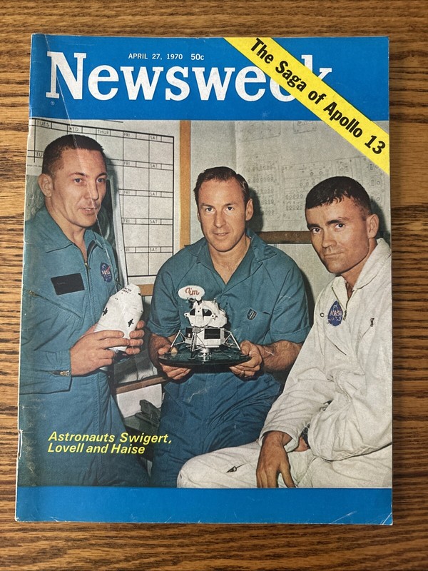 Newsweek ~ April 27, 1970 ~ The Saga of Apollo 13