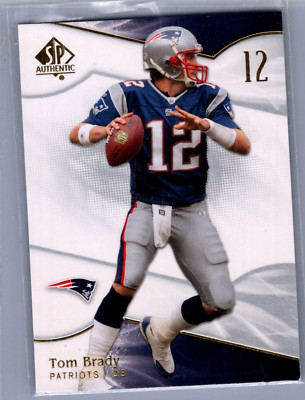 2009 Upper Deck SP Authentic #21 Tom Brady - Patriots 