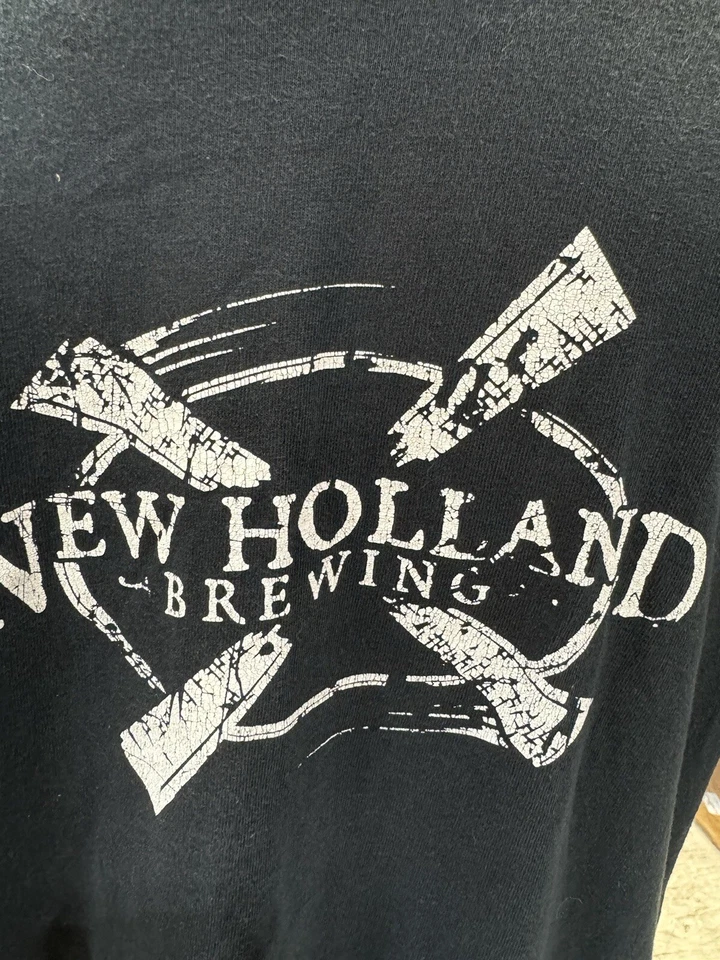 Camiseta gráfica vintage para hombre New Holland Brewing talla grande única Foto 4 de 4