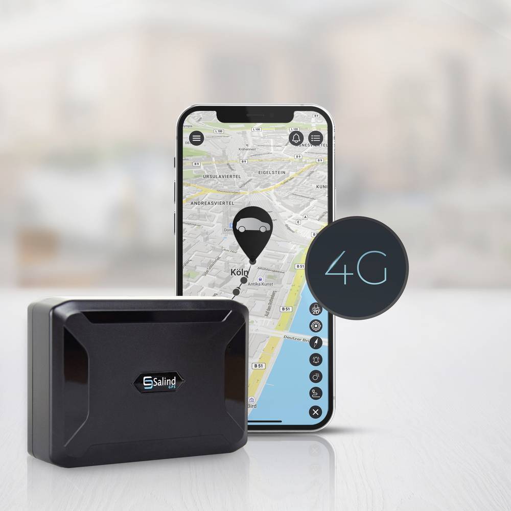 Salind GPS SALIND 114 G Tracciatore GPS (Tracker) Tracker veicoli Nero