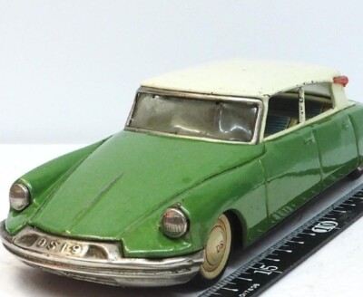 BANDAI DS19 CITROEN SEDAN TIN TOY FRICTION Green F/S FEDEX | eBay