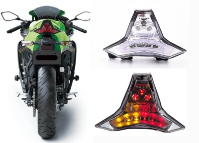 い。 Fit Kawasaki Z1000;Ninja ZX-10R ; ZX-10RR; LED TAILLIGHT Rear