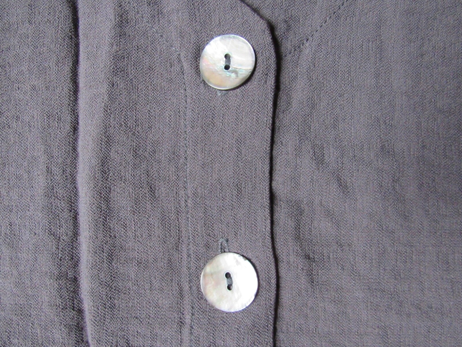 Christopher Calvin Gray Shell Button Button Down … - image 3