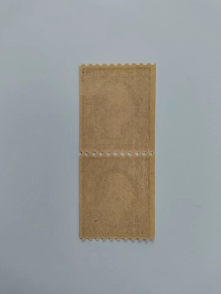 1917 US 3c Vertical Coil (Washington, violet, type I),MNH,OG - Image 2 of 2